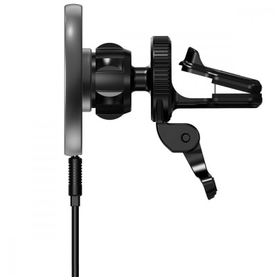 Автомобільний тримач з Бездротовим ЗП Proove UFO 15W (WHUF15020001) black