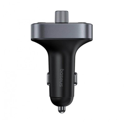 АЗП Baseus FM Launcher S-09 Pro 35W (PD+QC3.0) Type-C+2USB (C10762200113-00) black