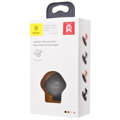 Автомобільний тримач Baseus Small Ears Series Magnetic Suction Bracket Vertical Type (SUER-B0R) black