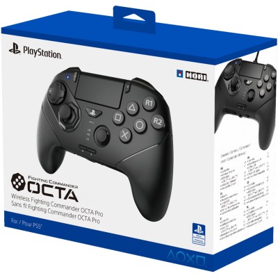 Бездротовий геймпад HORI PS5 Wireless Fighting Commander Octa Pro для ПК та Playstation 5