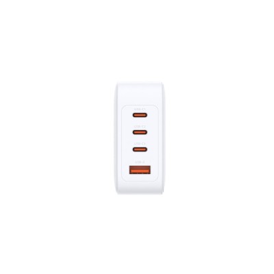 Зарядний пристрій мережевий D-Link DCF-141 140Вт GaN 3хUSB-С, 1xUSB-A, білий Зарядний пристрій мережевий D-Link DCF-141 140Вт GaN 3хUSB-С, 1xUSB-A, білий