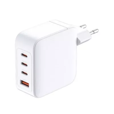 Зарядний пристрій мережевий D-Link DCP-101 100Вт GaN 3хUSB-С, 1xUSB-A, білий