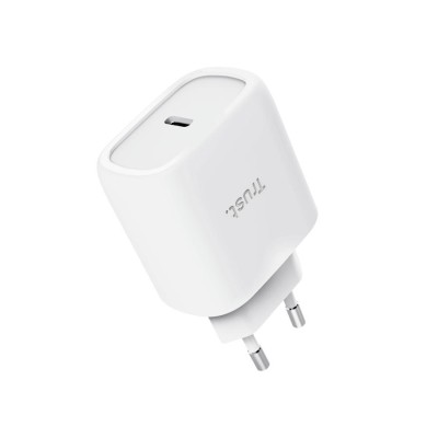 Зарядний пристрій мережевий Trust Maxo 45Вт, GaN, USB-C PD/PPS, білий Зарядний пристрій мережевий Trust Maxo 45Вт, GaN, USB-C PD/PPS, білий