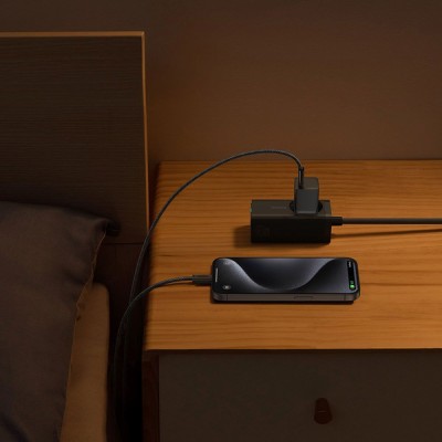 Зарядний Пристрій Baseus GaN5 Mini Fast Charger Type-C 30W (With Cable Type-C to Type-C 100W 1m) (P10110902313-00) blue Зарядний Пристрій Baseus GaN5 Mini Fast Charger Type-C 30W (With Cable Type-C to Type-C 100W 1m) (P10110902313-00) blue