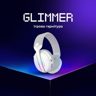 Бездротова ігрова гарнітура Proove Gaming Glimmer (APP) (WHGL00022016) black/purple