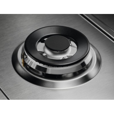 Варильна поверхня Electrolux газова, 60см, чавун, нерж (KGS64362XX) Варильна поверхня Electrolux газова, 60см, чавун, нерж (KGS64362XX)