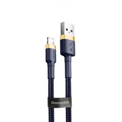 Кабель Baseus Cafule Lightning 1.5A (2m) (CALKLF-CV3) gold/blue
