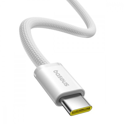 Кабель Baseus Dynamic 4 Fast Charging Type-C to Type-C 100W (2m) (P10381400211-01) white