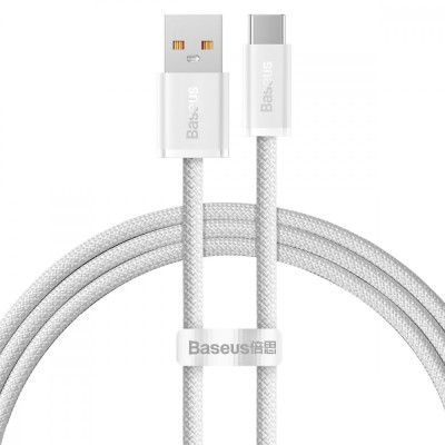 Кабель Baseus Dynamic Series Fast Charging Type-C 100W (1m) (CALD000602) white Кабель Baseus Dynamic Series Fast Charging Type-C 100W (1m) (CALD000602) white