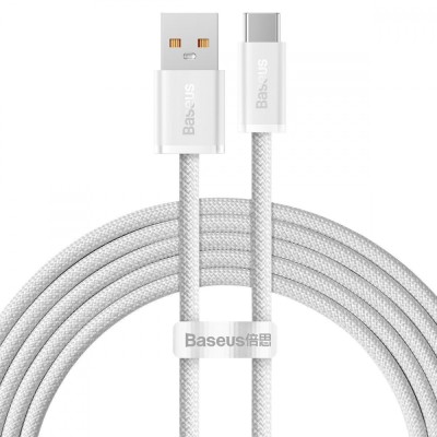 Кабель Baseus Dynamic Series Fast Charging Type-C 100W (2m) (CALD000702) white