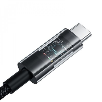 Кабель Baseus Gem Fast-Charging Type-C 100W 1m (P10373002111-00) black