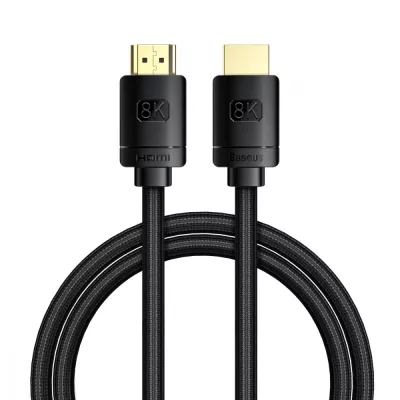 Кабель Baseus High Definition HDMI 8K to HDMI 8K (1m) (CAKGQ-J01) black