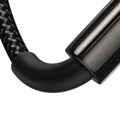 Кабель Baseus Tungsten Gold Fast Charging USB to Type-C 100W (2m) (CAWJ000101) black Кабель Baseus Tungsten Gold Fast Charging USB to Type-C 100W (2m) (CAWJ000101) black