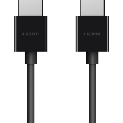 Кабель HDMI (M/M) Belkin 2м, 2.1, High Speed Ethernet, чорний (AV10175BT2MBKV2)