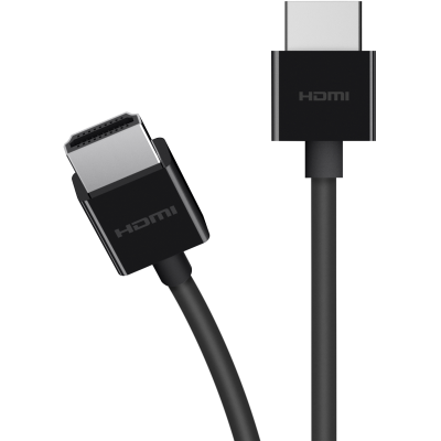 Кабель HDMI (M/M) Belkin 2м, 2.1, High Speed Ethernet, чорний (AV10175BT2MBKV2) Кабель HDMI (M/M) Belkin 2м, 2.1, High Speed Ethernet, чорний (AV10175BT2MBKV2)
