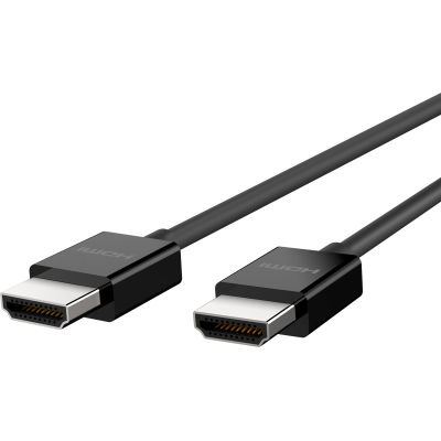 Кабель HDMI (M/M) Belkin 2м, 2.1, High Speed Ethernet, чорний (AV10175BT2MBKV2) Кабель HDMI (M/M) Belkin 2м, 2.1, High Speed Ethernet, чорний (AV10175BT2MBKV2)