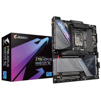 Материнська плата GIGABYTE Z790 AORUS MASTER X s1700 Z790 4xDDR5 M.2 HDMI DP Wi-Fi BT ATX (Z790_AORUS_MASTER_X)
