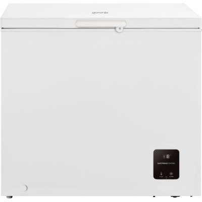 Морозильна скриня Gorenje, 191л, А+, ST, Дисплей, білий (FH19EAW)