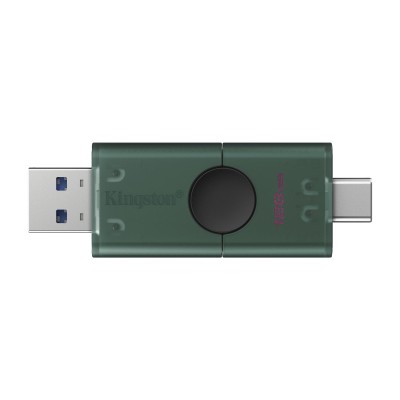Накопичувач Kingston 128GB USB 3.2 Type-A + Type-C DT DuoG2 Накопичувач Kingston 128GB USB 3.2 Type-A + Type-C DT DuoG2