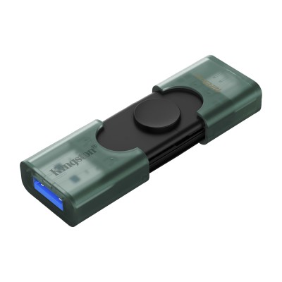 Накопичувач Kingston 128GB USB 3.2 Type-A + Type-C DT DuoG2 Накопичувач Kingston 128GB USB 3.2 Type-A + Type-C DT DuoG2
