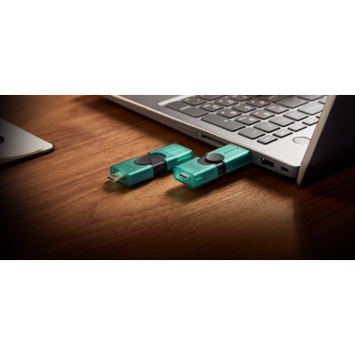 Накопичувач Kingston 128GB USB 3.2 Type-A + Type-C DT DuoG2 Накопичувач Kingston 128GB USB 3.2 Type-A + Type-C DT DuoG2