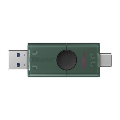 Накопичувач Kingston 256GB USB 3.2 Type-A + Type-C DT DuoG2