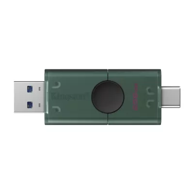 Накопичувач Kingston 256GB USB 3.2 Type-A + Type-C DT DuoG2