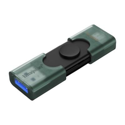 Накопичувач Kingston 256GB USB 3.2 Type-A + Type-C DT DuoG2