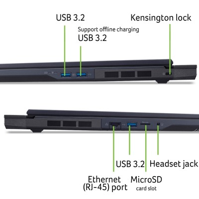 Ноутбук ACER Predator Helios Neo 18 AI PHN18-72-95XQ (NH.QVMEU.003)