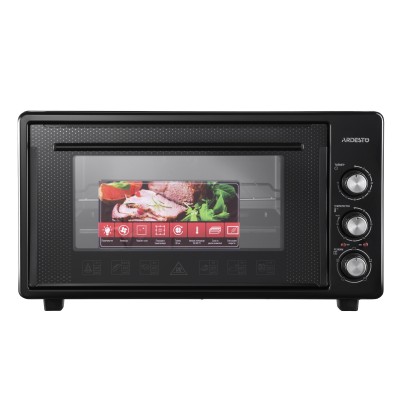 Піч електрична ARDESTO, 45л, 1600Вт, механіч., конвекція, подвійне скло, чорний (MEO-S45FGB)