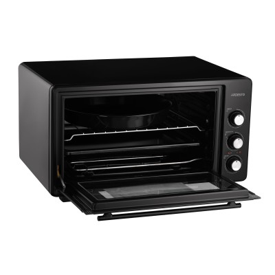 Піч електрична ARDESTO, 45л, 1600Вт, механіч., конвекція, подвійне скло, чорний (MEO-S45FGB)