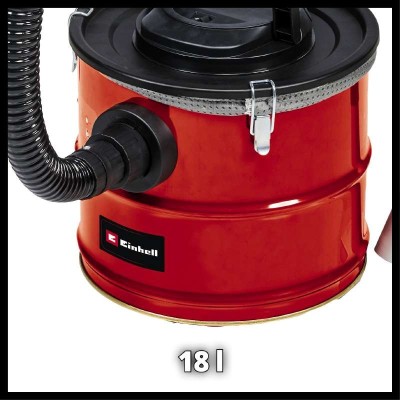 Пилосос професійний для золи Einhell TC-AV 1718 DW, 1200 Вт, 170мБар, контейнер 18л, 3.25кг (2351661) Пилосос професійний для золи Einhell TC-AV 1718 DW, 1200 Вт, 170мБар, контейнер 18л, 3.25кг (2351661)