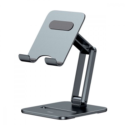Підставка для планшету Baseus Desktop Biaxial Foldable Metal Stand (LUSZ000113) Gray