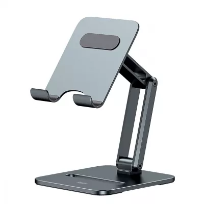 Підставка для планшету Baseus Desktop Biaxial Foldable Metal Stand (LUSZ000113) Gray