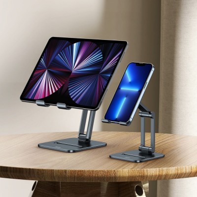 Підставка для планшету Baseus Desktop Biaxial Foldable Metal Stand (LUSZ000113) Gray
