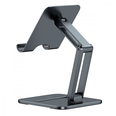 Підставка для планшету Baseus Desktop Biaxial Foldable Metal Stand (LUSZ000113) Gray