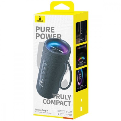 Портативна Акустика Baseus AeQur 30 Air (A20072600826-00) gray
