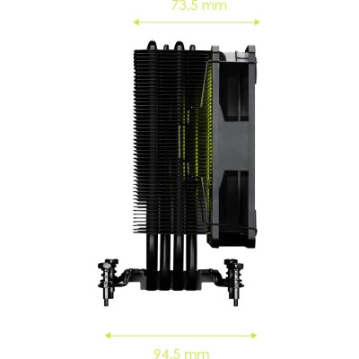 Система охолодження для комп’ютерного процесора MULTI SOCKET MAG COREFROZR AA13 MSI Система охолодження для комп’ютерного процесора MULTI SOCKET MAG COREFROZR AA13 MSI