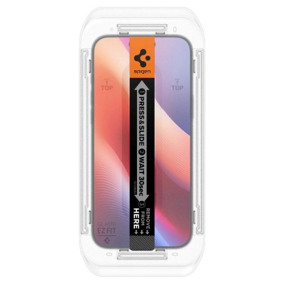 Скло Spigen для iPhone 17 Pro Max/16 Pro Max, Glas.tR EZ Fit, (2 Pack)