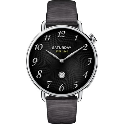 Смарт-годинник Xiaomi Watch S4 41mm Fluororubber Strap (BHR07VRGL) Чорний Смарт-годинник Xiaomi Watch S4 41mm Fluororubber Strap (BHR07VRGL) Чорний