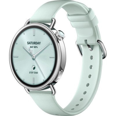 Смарт-годинник Xiaomi Watch S4 41mm Fluororubber Strap (BHR080CGL) Мятно-зелений Смарт-годинник Xiaomi Watch S4 41mm Fluororubber Strap (BHR080CGL) Мятно-зелений