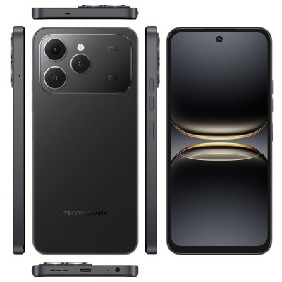 Смартфон TECNO Spark 40 (KM5n) 8/256GB Ink Black Смартфон TECNO Spark 40 (KM5n) 8/256GB Ink Black
