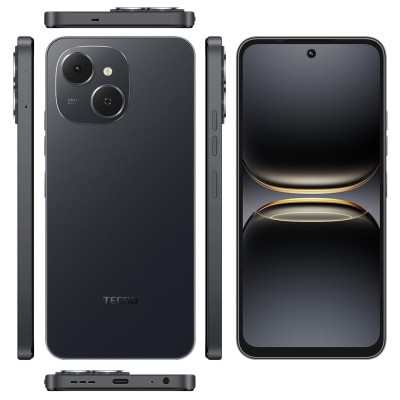 Смартфон TECNO Spark 40C (KM4k) 4/128GB Ink Black