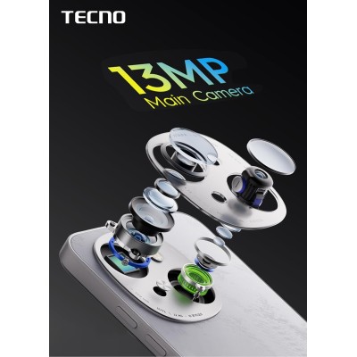 Смартфон TECNO Spark Go 1 (KL4) 3/128GB Magic Skeen Green Смартфон TECNO Spark Go 1 (KL4) 3/128GB Magic Skeen Green