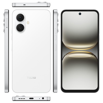 Смартфон TECNO Spark Go 2 (KM4) 4/128GB Veil White