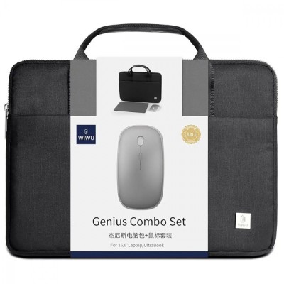 Сумка WIWU Genius Combo Set 15,6" black Сумка WIWU Genius Combo Set 15,6" black