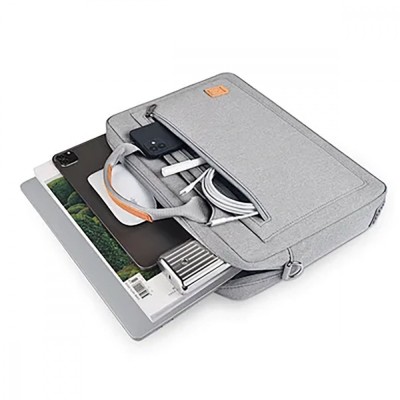 Сумка WIWU Pioneer Handbag MacBook 15,6" gray Сумка WIWU Pioneer Handbag MacBook 15,6" gray