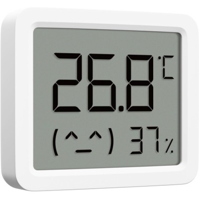 Термогігрометр Xiaomi Temperature & Humidity Bluetooth Monitor 3 Mini Global (MJWSD06MMC) (QBH4312GL) White Термогігрометр Xiaomi Temperature & Humidity Bluetooth Monitor 3 Mini Global (MJWSD06MMC) (QBH4312GL) White