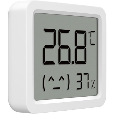 Термогігрометр Xiaomi Temperature & Humidity Bluetooth Monitor 3 Mini Global (MJWSD06MMC) (QBH4312GL) White Термогігрометр Xiaomi Temperature & Humidity Bluetooth Monitor 3 Mini Global (MJWSD06MMC) (QBH4312GL) White