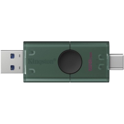 Флеш-пам'ять USB Kingston DT DuoG2 128GB USB-A + USB-C 3.2 Gen 1 (DTDEG2/128GB) Флеш-пам'ять USB Kingston DT DuoG2 128GB USB-A + USB-C 3.2 Gen 1 (DTDEG2/128GB)
